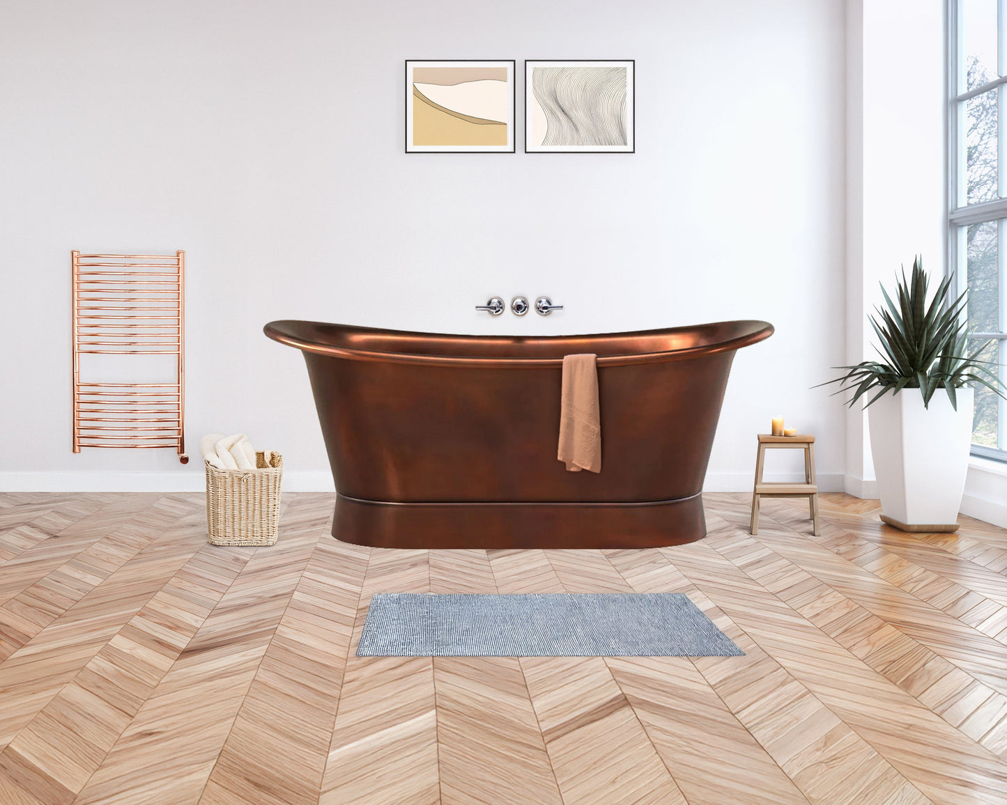 Antique Copper Heritage Bath