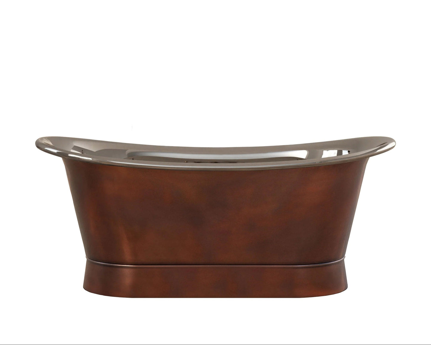 Antique Copper & Polished Nickel Heritage Bath