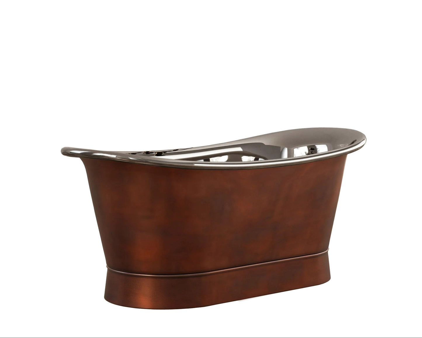 Antique Copper & Polished Nickel Heritage Bath