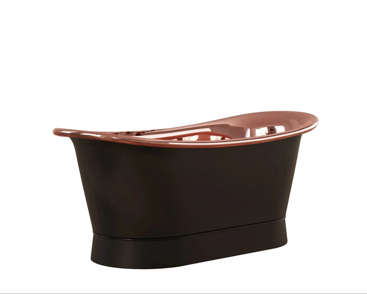 Charcoal & Polished Copper Heritage Bath