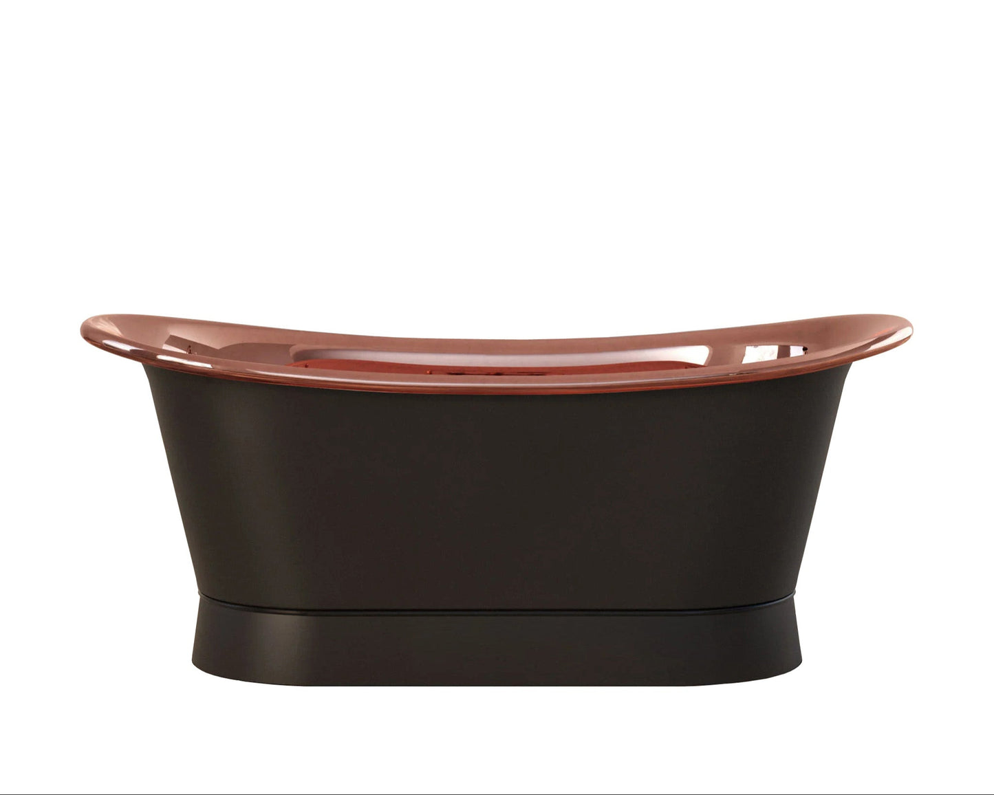 Charcoal & Polished Copper Heritage Bath