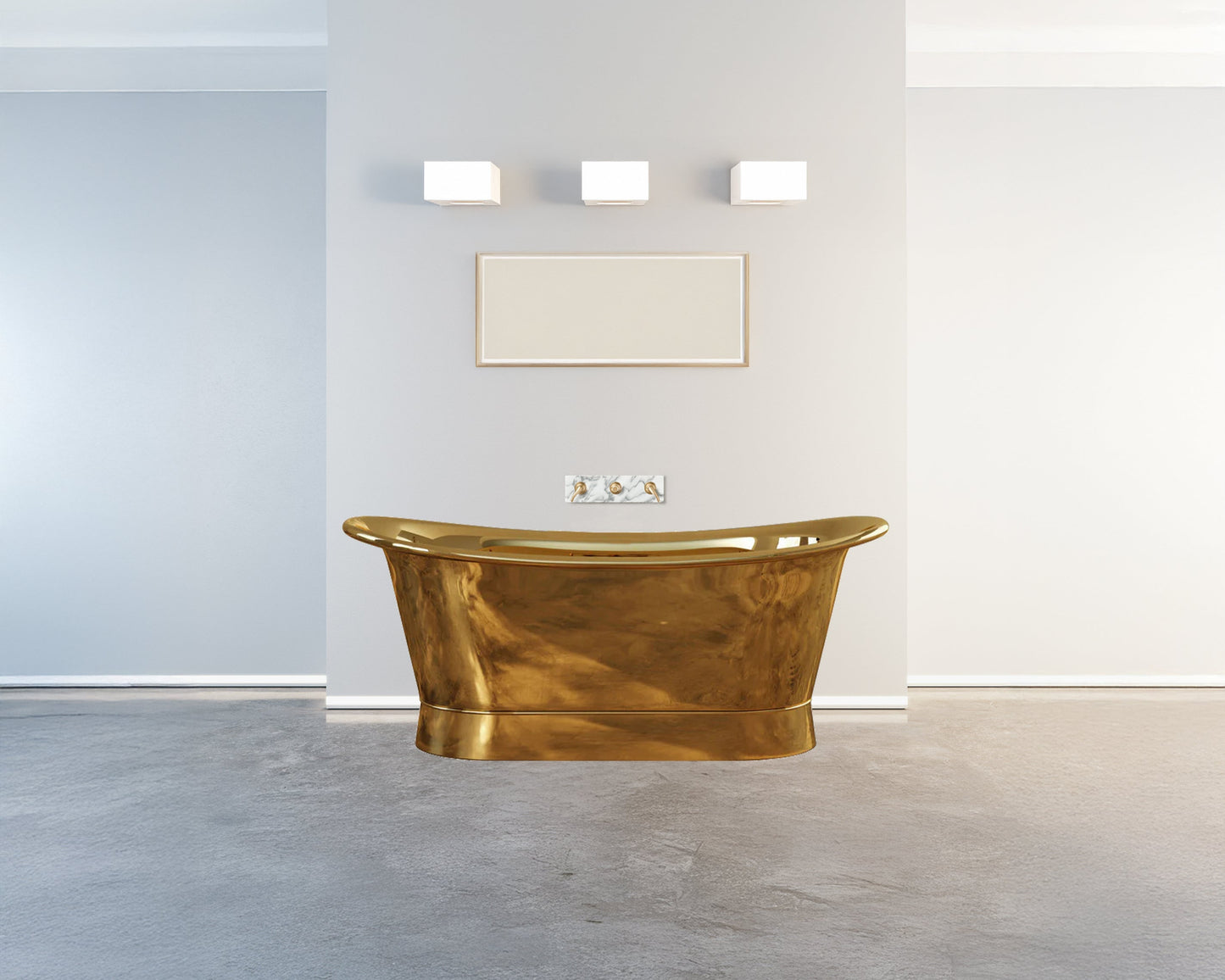 Polished Brass Heritage Bath