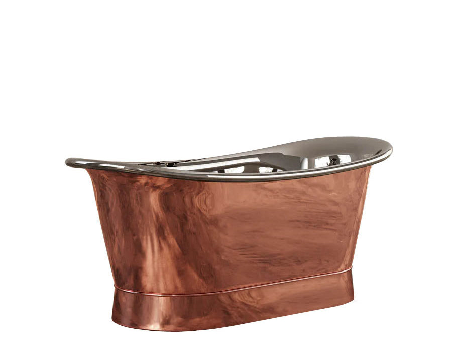 Polished Copper & Polished Nickel Heritage Bath
