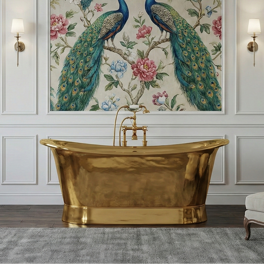 Polished Brass Heritage Bath