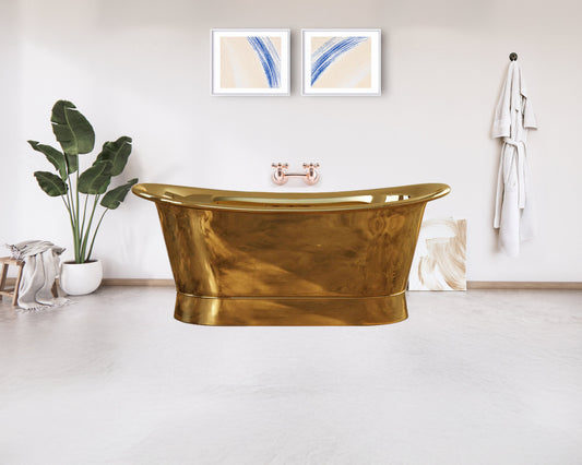 Polished Brass Heritage Bath
