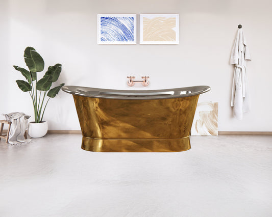 Polished Brass & Polished Nickel Heritage Bath