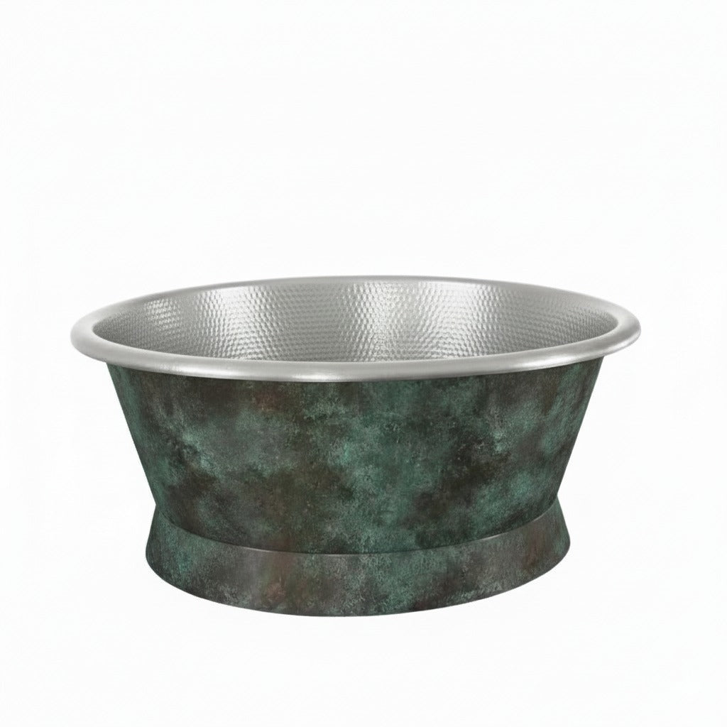 Heritage Outdoor Hammered Bath