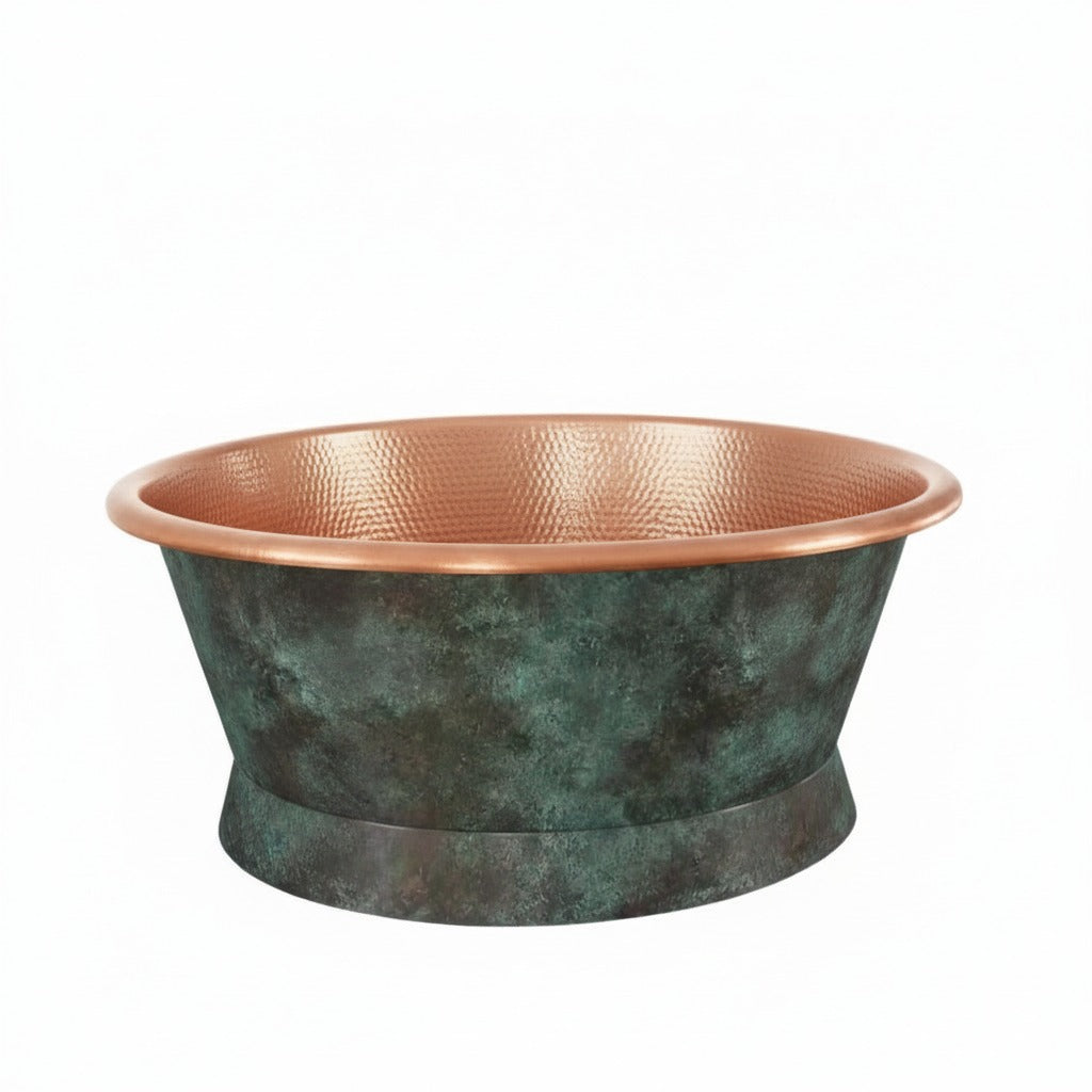 Heritage Outdoor Hammered Bath