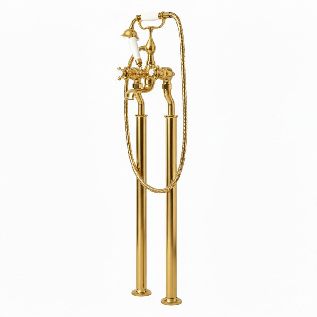 The Beaumont Crosshead Bath & Shower Mixer