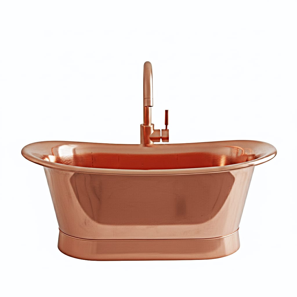 Polished Copper Heritage Sink
