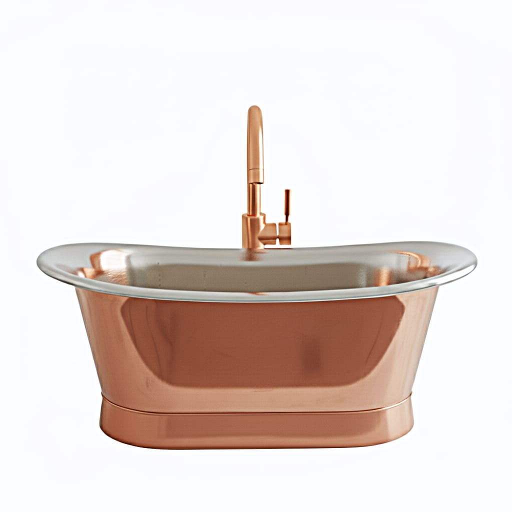 Polished Copper & Polished Nickel Heritage Sink