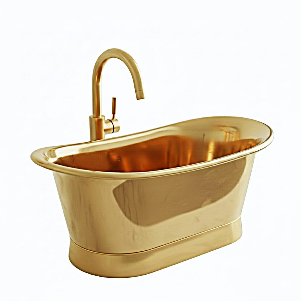 Polished Brass Heritage Sink