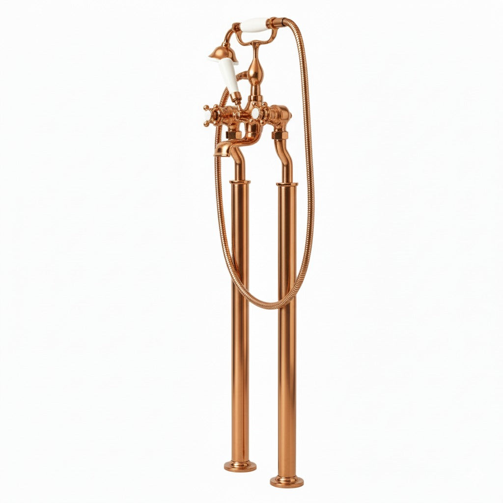 The Beaumont Crosshead Bath & Shower Mixer