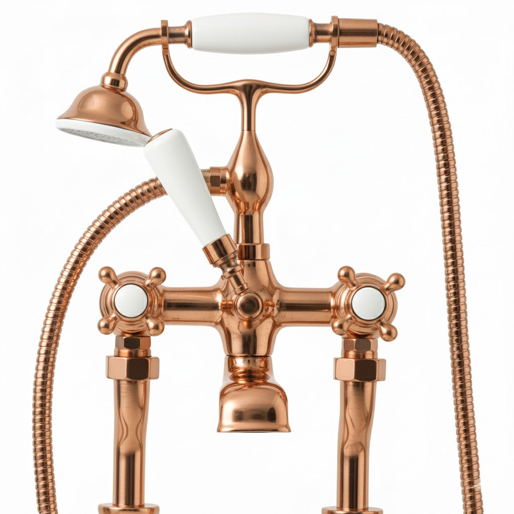 The Beaumont Crosshead Bath & Shower Mixer