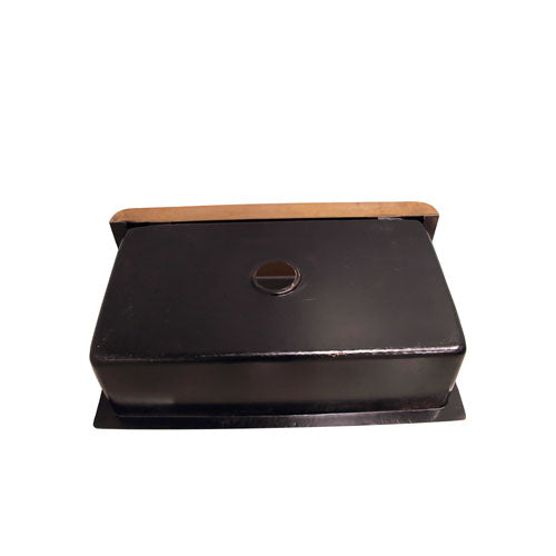 Radiant Single Bowl Copper Apron-Front Sink