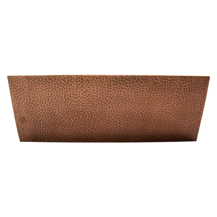 Soleil Single Bowl Copper Apron-Front Sink