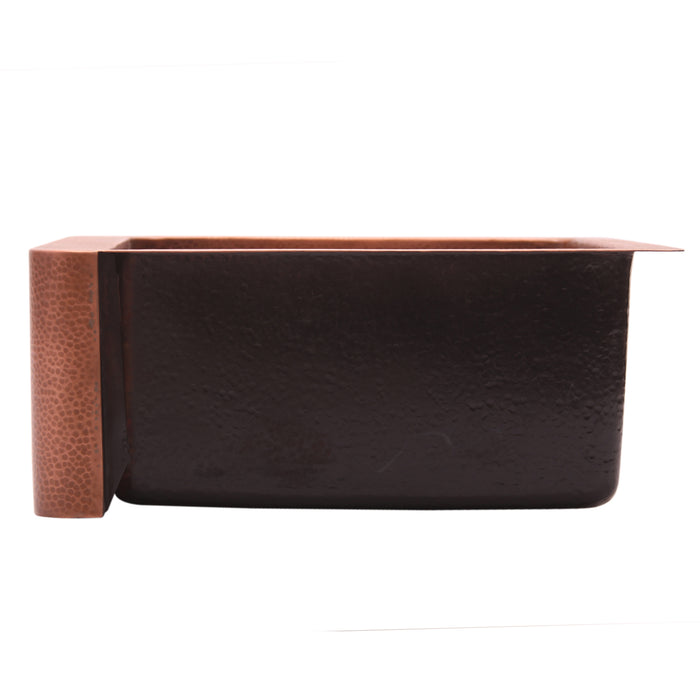 Nimbus Single Bowl Copper Apron-Front Sink