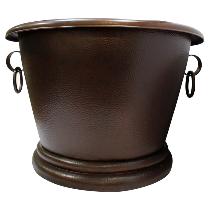 67" Solace Slipper Handcrafted Copper Tub