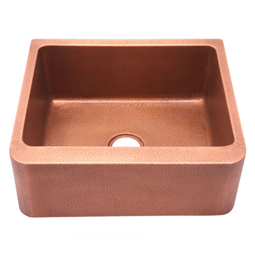 Elara Single Bowl Copper Apron-Front Sink