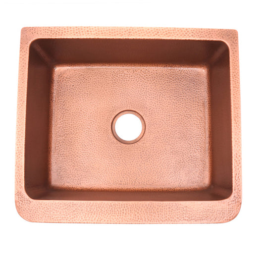 Elara Single Bowl Copper Apron-Front Sink